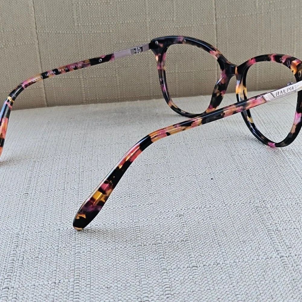 Ralph Lauren Women Sunglasses/Eyeglasses Frame Purple Tortoise RA52-3 Glasses - Picture 7 of 12